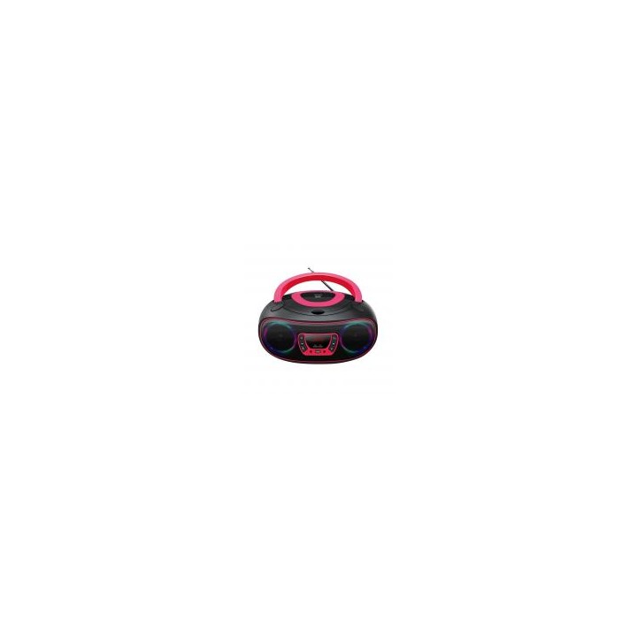 Reproductor CD con BT Denver TLC-212 Rosa