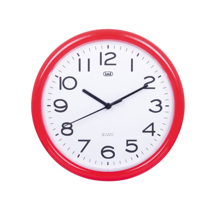 Reloj de Pared OM 3301 24cm Rojo
