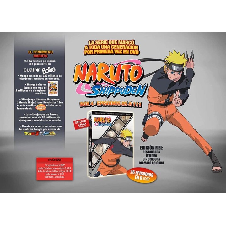 Naruto shippuden box4 - DVD