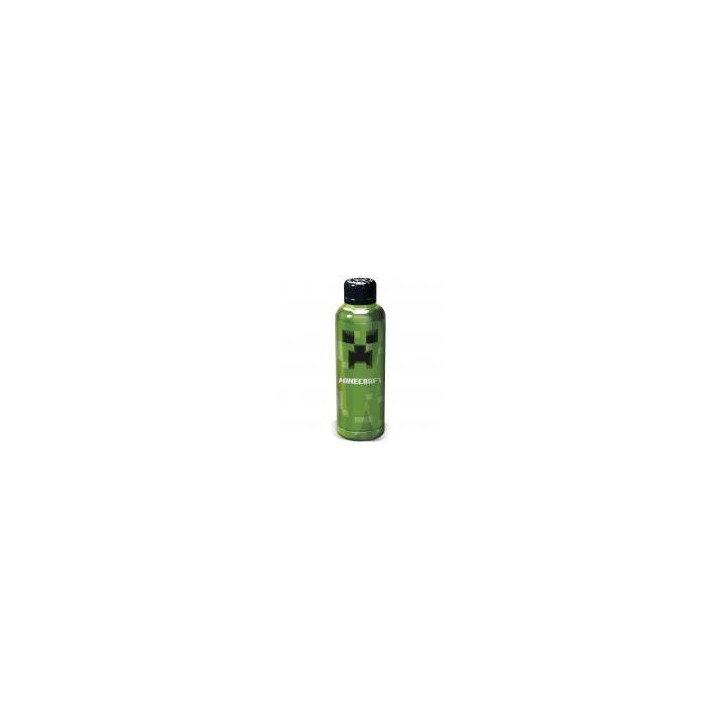 Botella Termo Acero 515ml. Minecraft