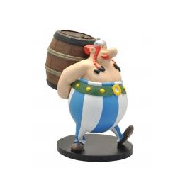 Figura de Coleccionista - Obelix Y Su Barril