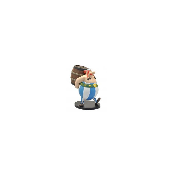 Figura de Coleccionista - Obelix Y Su Barril
