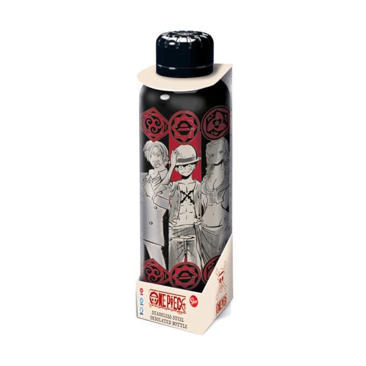 One Piece - Botella - Termo Acero Inoxidable 515 Ml