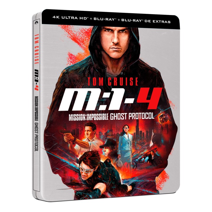 Mision Imposible 4 - Protocolo Fantasma (Steelbook 4K UHD) - BD