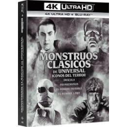Monstruos clásicos Pack (4K UHD + BD) - BD