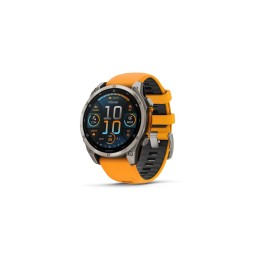 Garmin fenix 8 3,56 cm (1.4") AMOLED 47 mm Digital 454 x 454 Pixeles Pantalla táctil Grafito Wifi GPS (satélite)