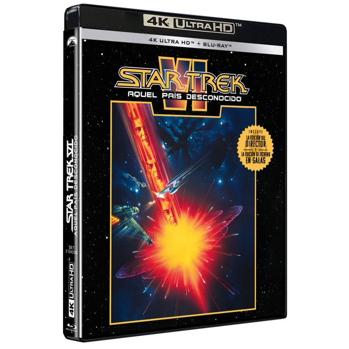 Star Trek VI - Aquel país desconocido (4K UHD + BD) - BD