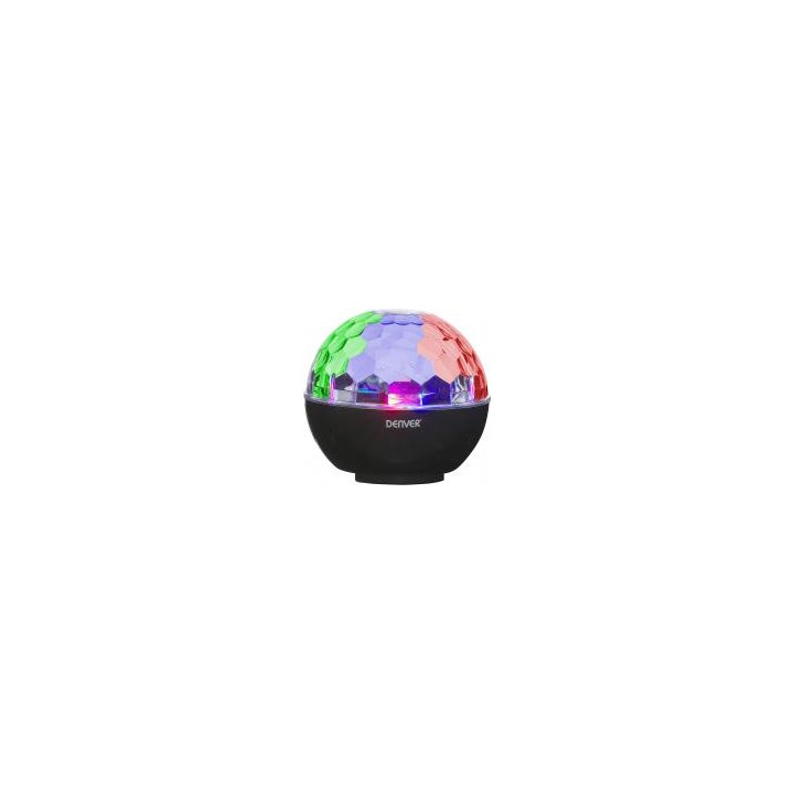 Altavoz Portátil Denver con efecto Luz de Discoteca BTL-65