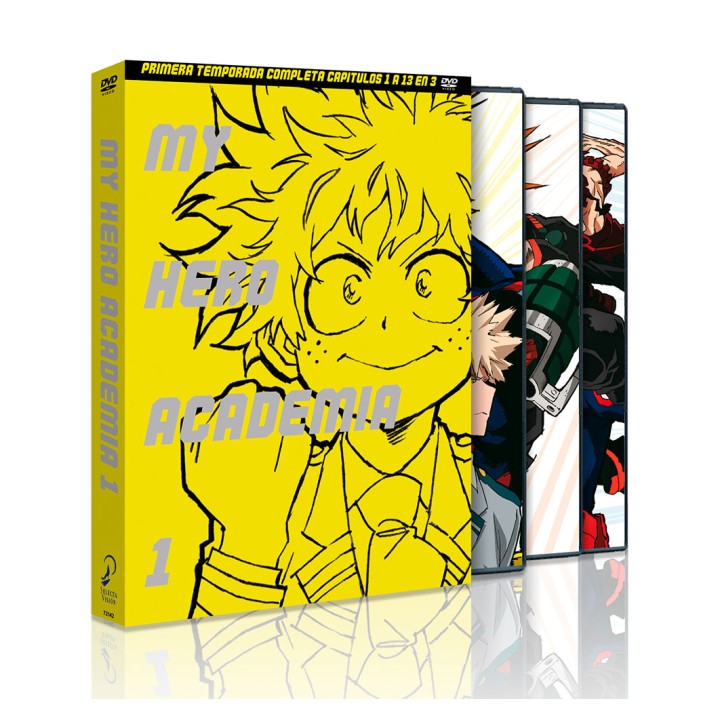 My hero academia Temporada 1 (ep.1-13) - DVD