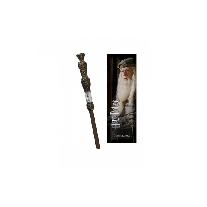 Bolígrafo Varita y Marca-páginas Dumbledore