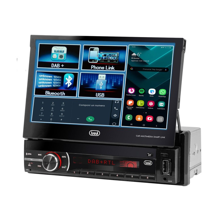 Car Video Monitor + RDS + USB + BT MDV6380 7