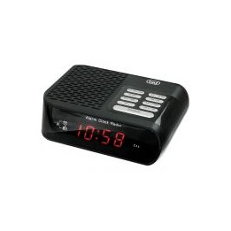 Radio Portátil RC 827 D Alarm Clock Negro
