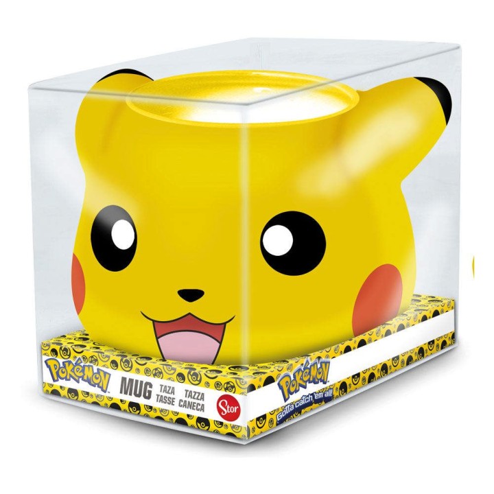 Taza Pokémon 3D Pikachu