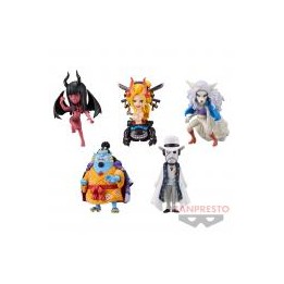 Pack 12 Figuras World Collectable - Wanokuni Onigashima 4 - One Piece 4cm