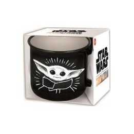 Taza desayuno 400ml. Star Wars Mandalorian Child Baby Yoda