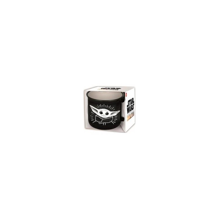 Taza desayuno 400ml. Star Wars Mandalorian Child Baby Yoda