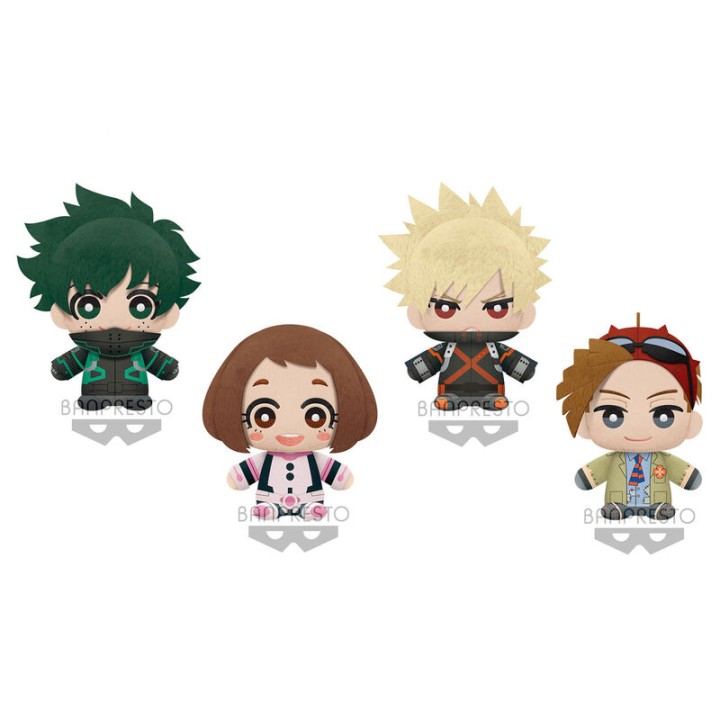 Surtido 18 unidades Figuras My Hero Academia World Heroes Mission Tomonui Plush Assort Series 1 12cm