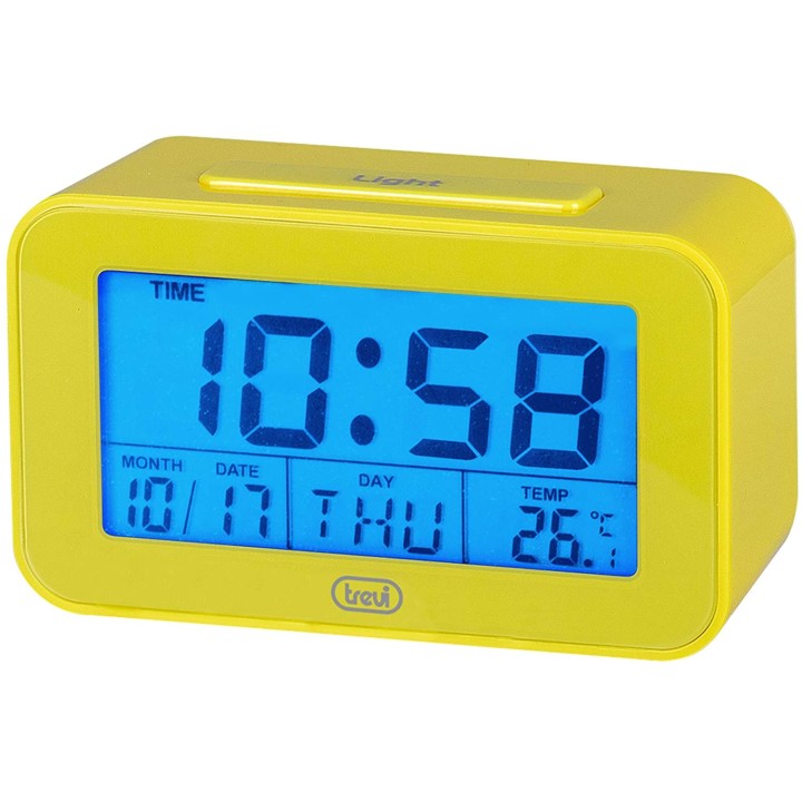 Despertador Trevi SLD 3P50 Amarillo