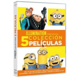Minions 1-2 + gru: mi vill 1-3 - DVD