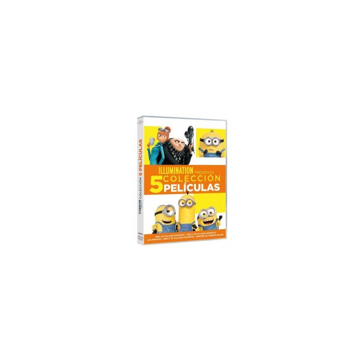 Minions 1-2 + gru: mi vill 1-3 - DVD