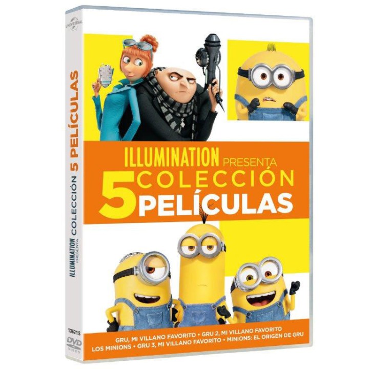 Minions 1-2 + gru: mi vill 1-3 - DVD