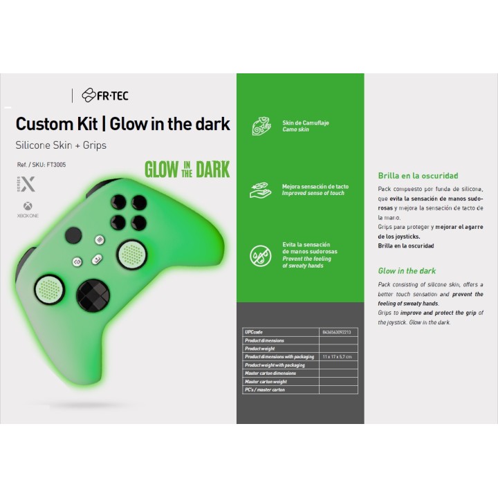 Kit Glow Dark (Silicona+Grips)