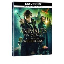 Animales Fantásticos - Colección 3 Películas Ultra HD - BD