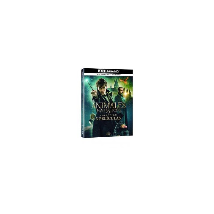Animales Fantásticos - Colección 3 Películas Ultra HD - BD