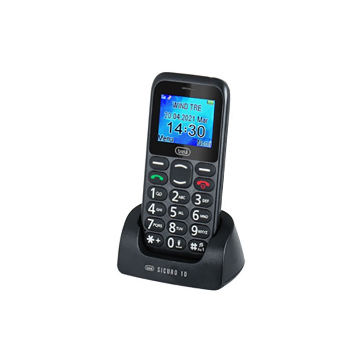 Telefono Trevi Sicuro 10 Negro + Base Carga