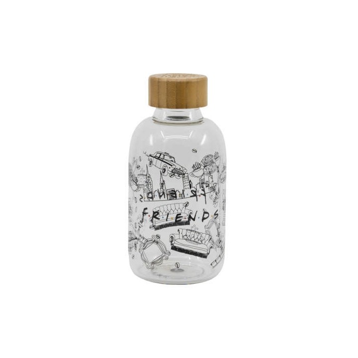 Friends - Botella - Cristal Pequeña 620 Ml