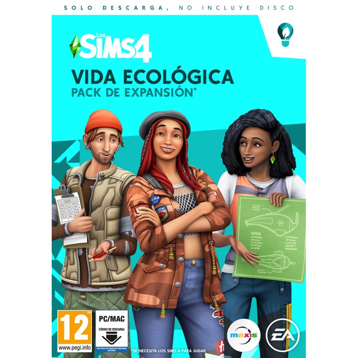 Los Sims 4 Vida Ecológica (Code-in-a-box)