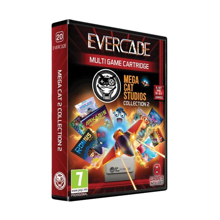 Cartucho Evercade Mega Cat 2 - RET
