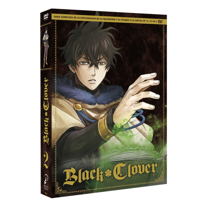 Black Clover Episodios 14 a 27 (Saga Completa de la Mazmorra y el Ataque a la capital) - BD