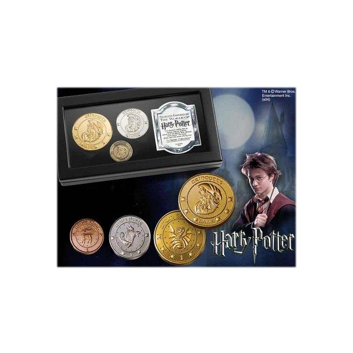 Monedas gnomos Gringotts