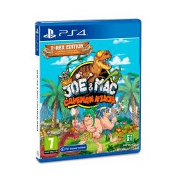 New Joe and Mac - Caveman Ninja T-Rex Edition