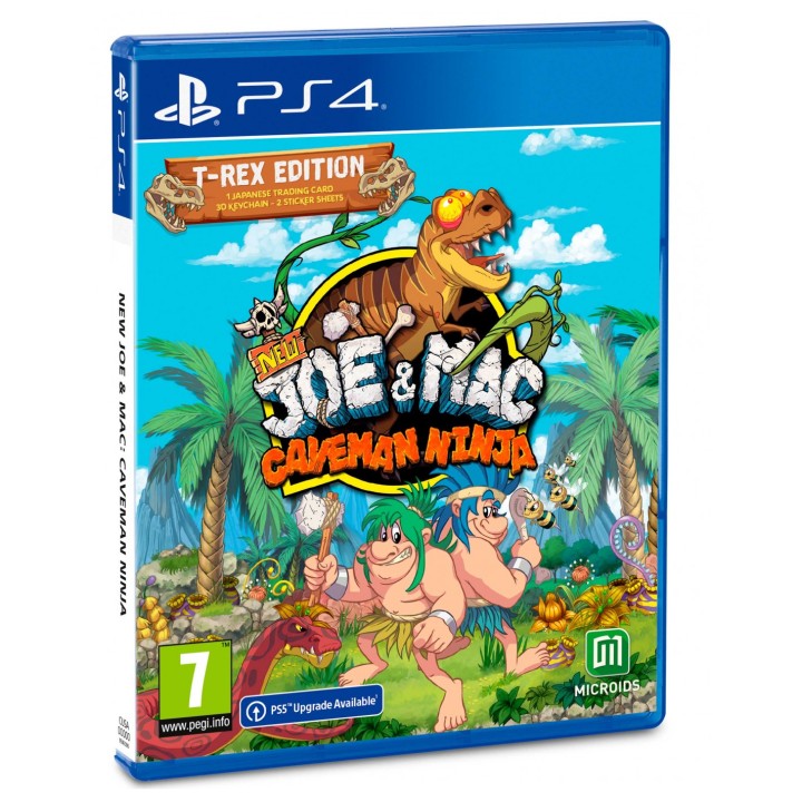 New Joe and Mac - Caveman Ninja T-Rex Edition