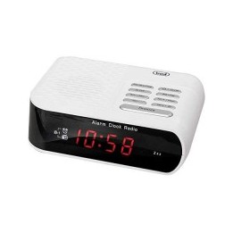 Radio Reloj Trevi RC 827D Blanco