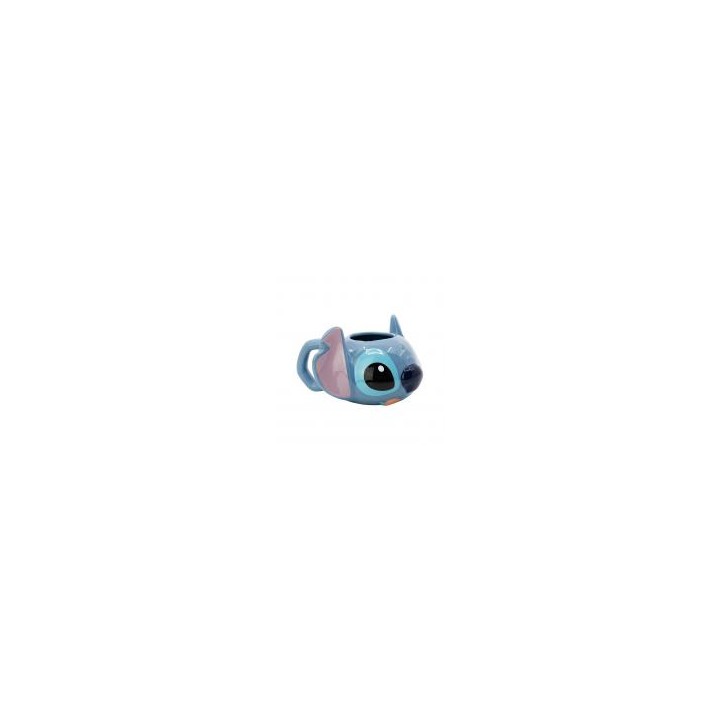 Disney - Taza - 3D Ceramica Ml En Caja Regalo Stitch