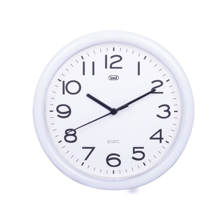 Reloj pared Trevi OM 3301 24cm Blanco