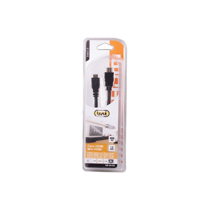 Cable HD 34-53 1,5m HDMI-Mini HDMI