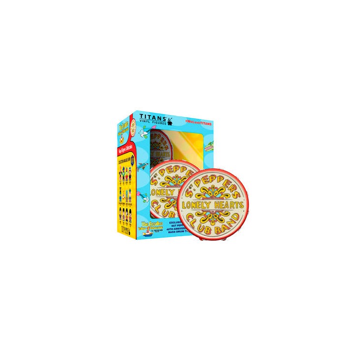 The Beatles - Figura - Sgt Pepper Drum 11Cm