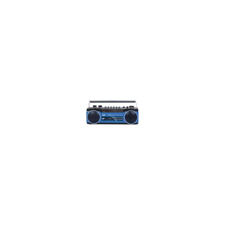 Radio Cassette Grabador TREVI RR 501 Bluetooth Azul