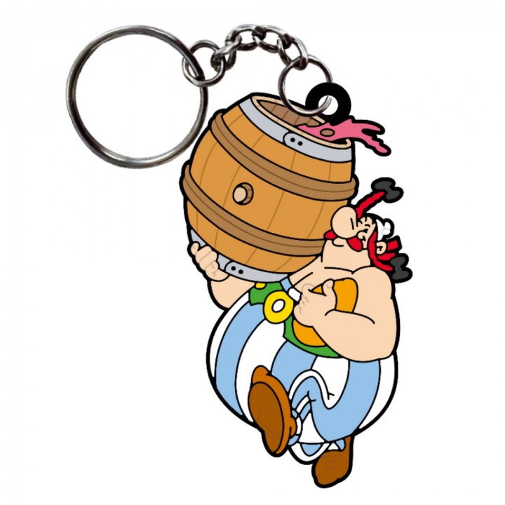 Llavero de goma Plastoy Astérix En Bretaña, Obélix (2023)