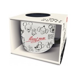 Taza cerámica elite 380ml Mickey Mouse vintage (en caja regalo)