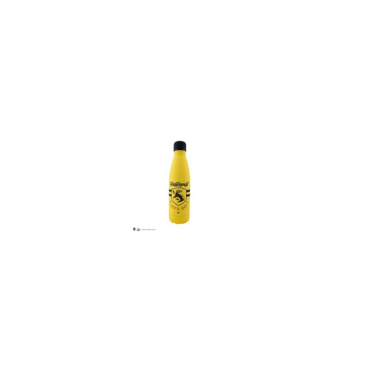Botella Metálica Harry Potter Let´S Go Hufflepuff