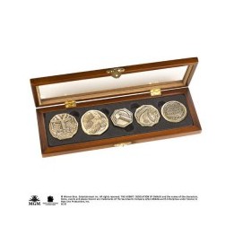 EL HOBBIT SET DE MONEDAS DWARVEN TREASURE
