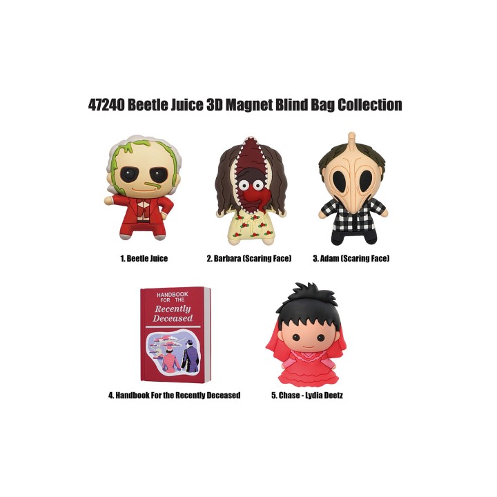 Beetlejuice blind pack display series 1