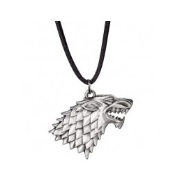 Colgante con collar Stark Sigil Juego de Tronos
