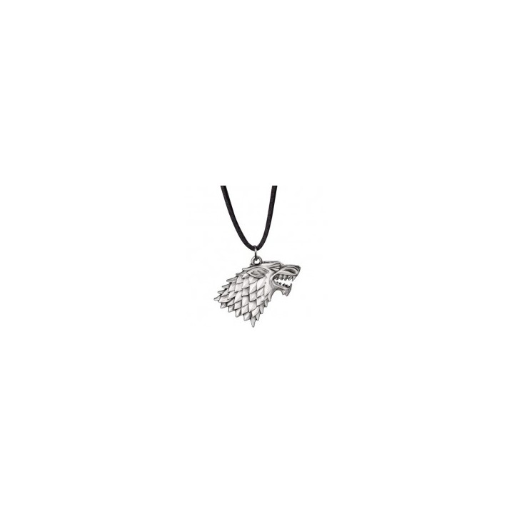 Colgante con collar Stark Sigil Juego de Tronos