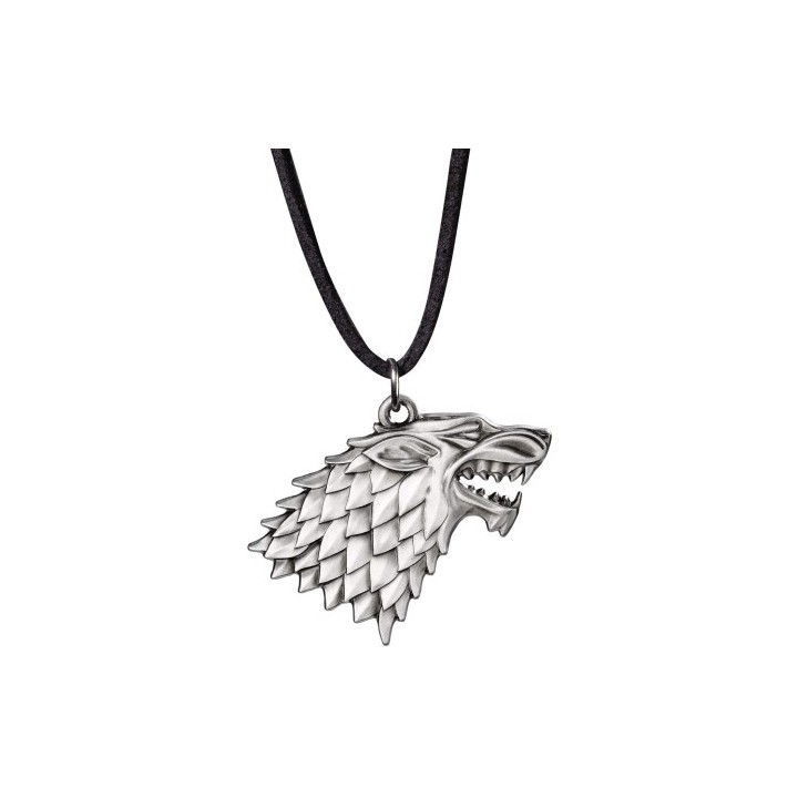 Colgante con collar Stark Sigil Juego de Tronos